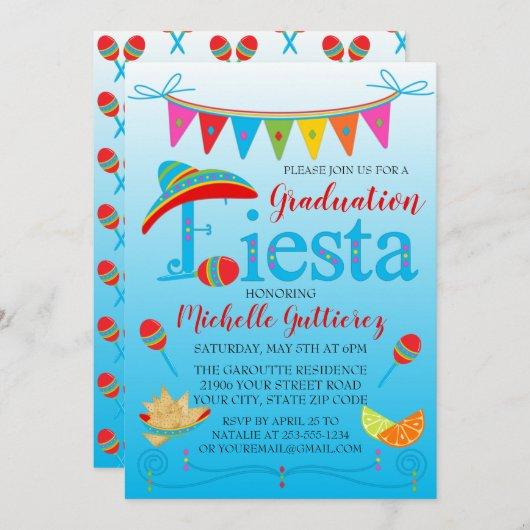 Festive Graduation Fiesta Invitation