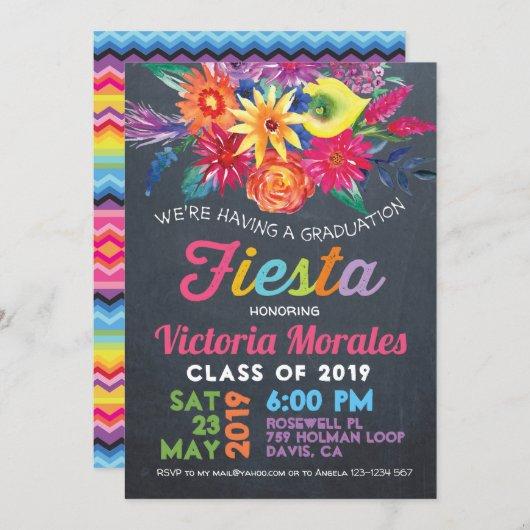 Fiesta Graduation Party Invitation