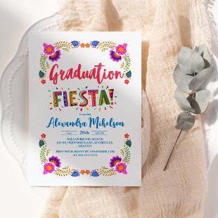 Fiesta Mexican Graduation Party Invitation
