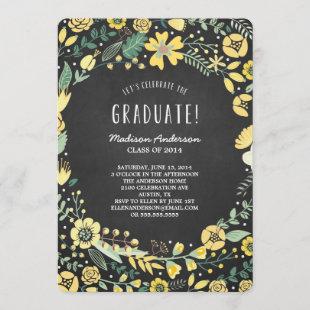 Flower Garden | Graduation Party Invitation