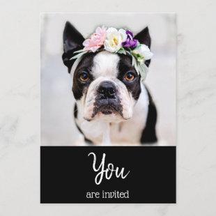 *~* French Bulldog Cute Frenchie  Event Invitation