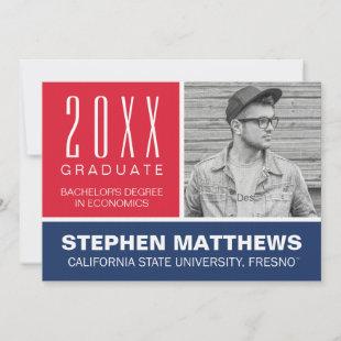 Fresno State University Graduation Announcement