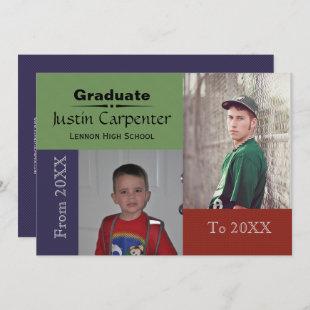 From 20XX To 20XX 2 Photo - Grad Announcement