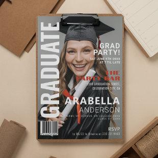 Fun Magazine Cover | Graduation Party Invitation