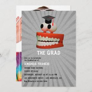 Funny Dentist Graduation Party Invitation