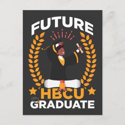 Future HBCU Graduation Black African Student Postcard