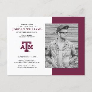 Future Texas A&M Graduate Announcement Postcard