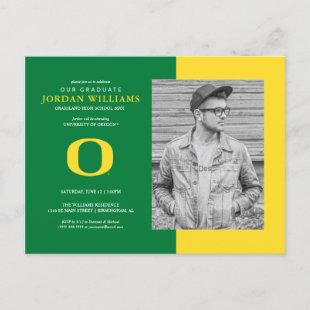 Future University of Oregon Grad Announcement Postcard