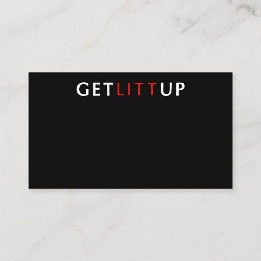 Get Litt Up Louis Litt Suits Lawyer Tv Show Law T- Business Card