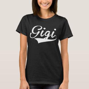 Gigi New Grandma Mothers Day Gift Baby Announcemen T-Shirt