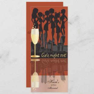 Girls Night Out Party Celebration | Copper Invitation