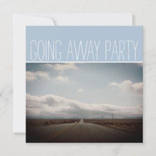 Going Away Party Road Trip Save The Date