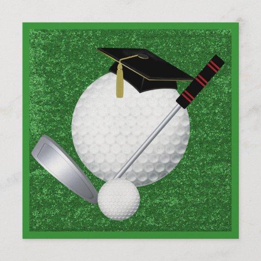 Golf  Graduation - SRF Invitation