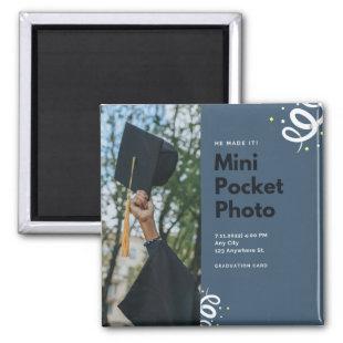 Grad Party Mini Pocket Photo Insert 2022 Magnet