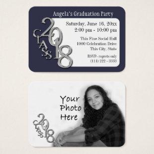 Grad Party Photo Insert Card