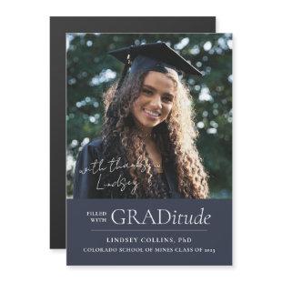 GRADitude Photo Magnet Graduation Announcement