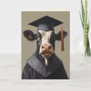 Graduate Cow Invitation