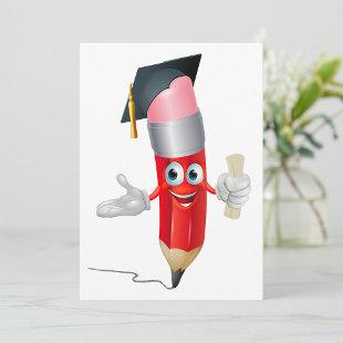 Graduate Pencil Invitation