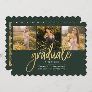 Graduate Photo Collage Script Graduation 2024 Announcement