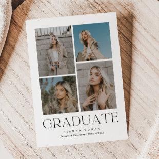 Graduate Prestige Graduation Photo Announcement