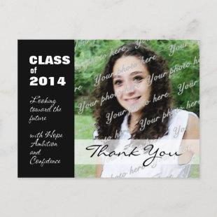 Graduation 2014 Photo Announcement Postcard