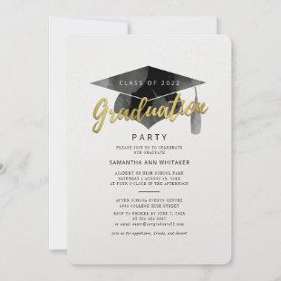 Graduation 2023 Minimalist Grad Party Invitation