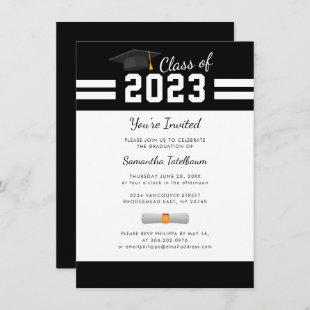 Graduation 2024 Modern Grad Party Invitation