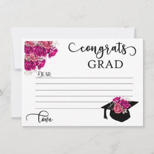 Graduation Advice Cards-Advice for Graduates Invit Invitation