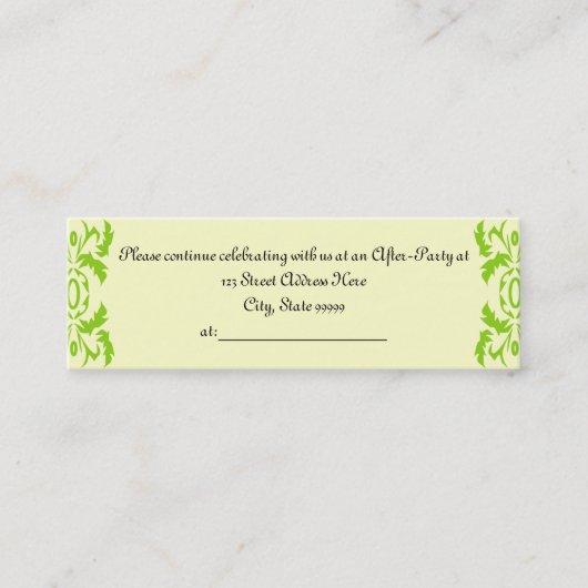 Graduation After Party Invite Profile Cards