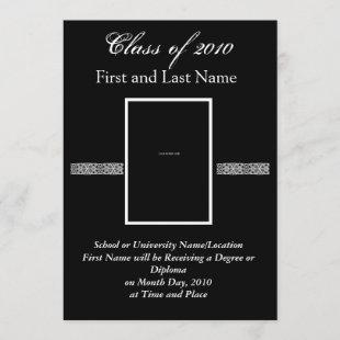 Graduation Announcement or Invitation