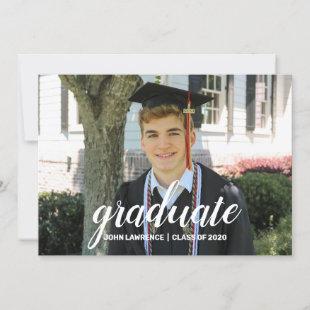 Graduation announcement (with envelopes) 2020
