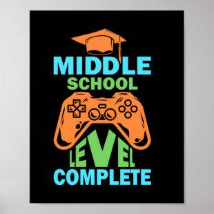 Graduation Art | Middle School Level Complete Poster