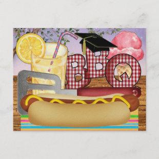 Graduation BBQ - Cookout Party - SRF Invitation