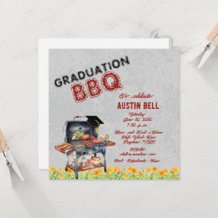 Graduation BBQ Invitation