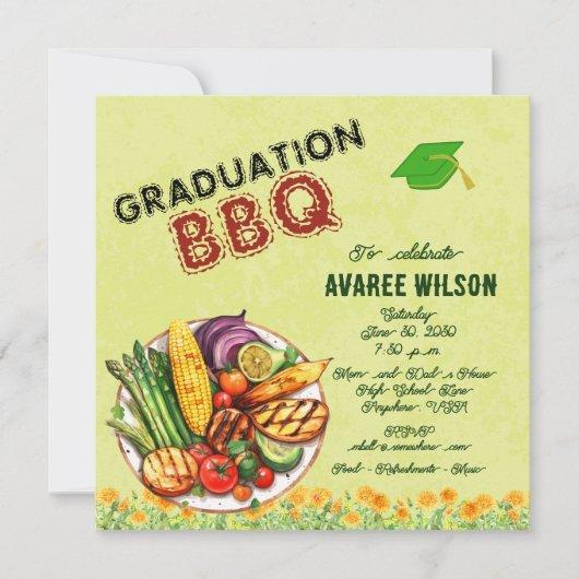 Graduation BBQ Invitation