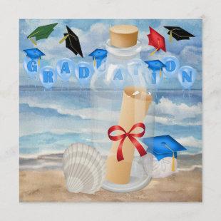Graduation - "Beach Invitation in a Bottle" - SRF