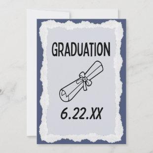 Graduation Cap Save The Date Party Event