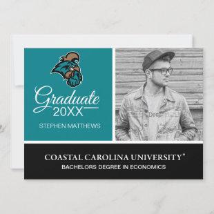 Graduation Coastal Carolina Invitation
