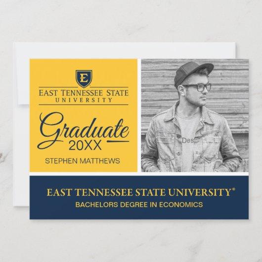 Graduation ETSU Institutional Mark Invitation