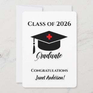 Graduation for Registered Nurse Invitation