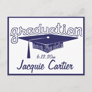 Graduation Graduate Save The Date Card