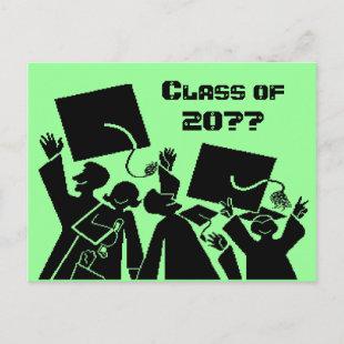 Graduation Group Class of 20?? Announcement Postcard