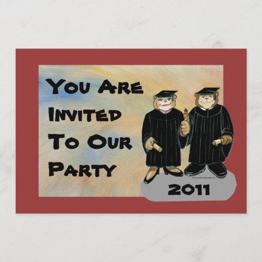 Graduation Invitation - Brother/Sister or Couple