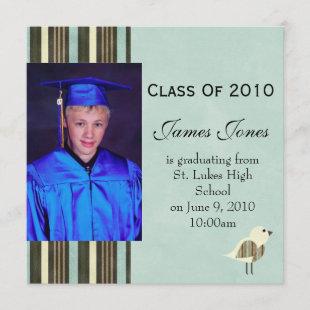 Graduation invitation cards