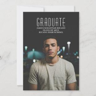 Graduation Modern Personalized Photo Template