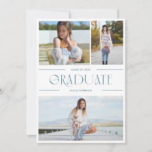 Graduation multi photo announcement and grad party