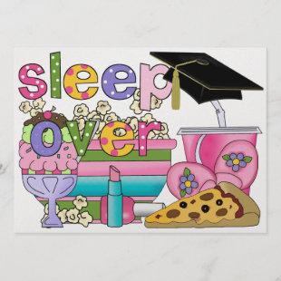 Graduation Pajama Party / Sleep Over - SRF Invitation