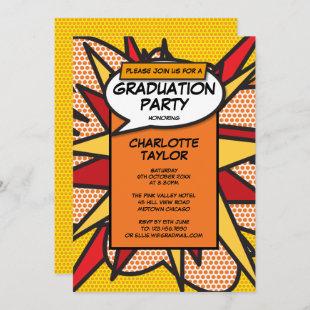 Graduation Party Class of 2022 Modern Fun Stylish Invitation