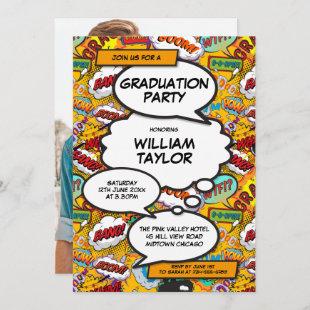 Graduation Party Fun Class of 2022 Photo Invitation