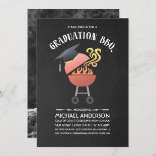 Graduation Party Invitations | BBQ Party